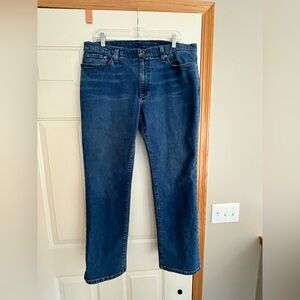 Men’s L.L. Bean standard fit denim jeans. Size 38x29.